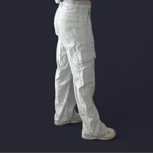 AE Light Blue Cargo Pants/Faux Baggy Jeans